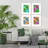 Bright Palms S/4