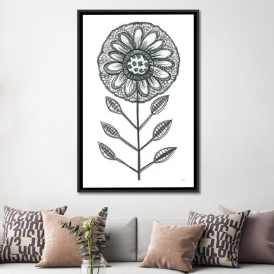 «Bloom Town IV» par Melissa Averinos - impression sur toile tendue