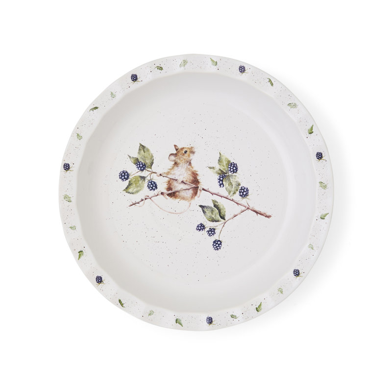 Classic Wrendale Designs  - Pie Dish (Mouse)