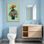 Casse-tête abstrait avec fleurs et chapeau-1639169400-1639169401-1639169405