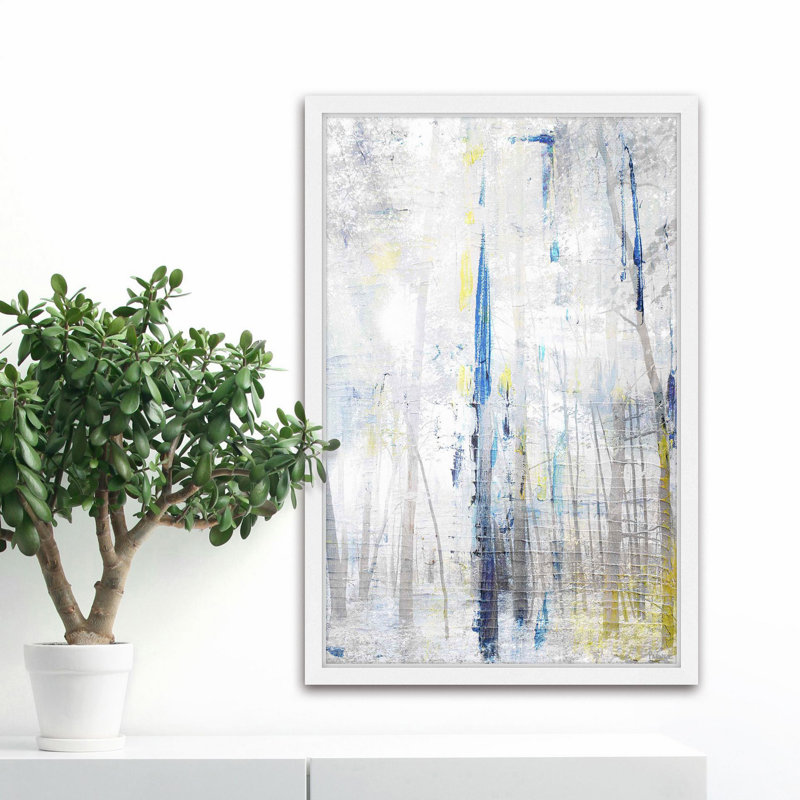 Tall and Bright Framed Print on Archive Paper
