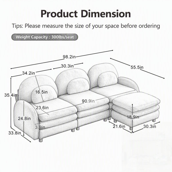 Dimensions du produit
