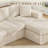  104.3" Upholstered Cloudy Sectional-2060531157