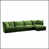Chenille verte