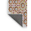 Tapis brun/gris tissé à la machine-1041570764