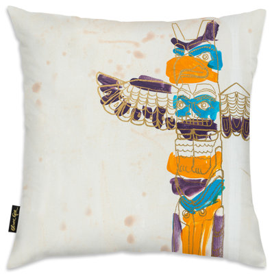 Coussin en dentelle Totem