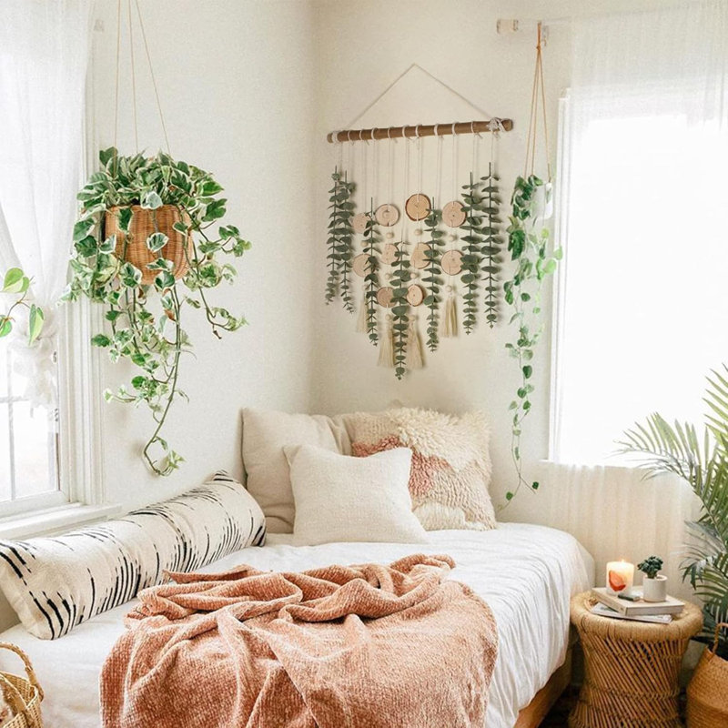 Artificial Eucalyptus Wall Hanging