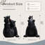 Statue de jardin maman et ourson