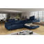 Leffel 3 Seater Velvet Sofa Bed-1389647208-1389647209