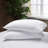 Stone washed super-soft French linen fitted sheet and matching pillowcases.-105352589