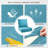 Allo 24"X24"X6" Thick Cushions & Pillows Set - Deep Seat Indoor/Outdoor Water & Fade Resistant-778723597-779767195