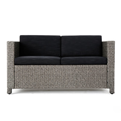 Arville Loveseat with Cushions,Patio Sofa,Love Seat,Couch