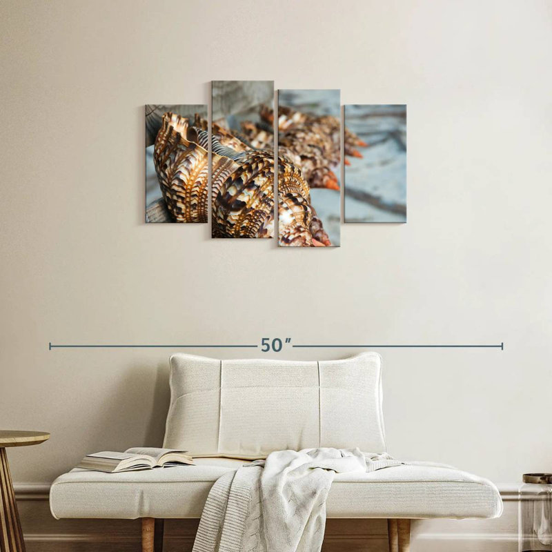 Aletra Ocean Shells, 22" H x 36" W