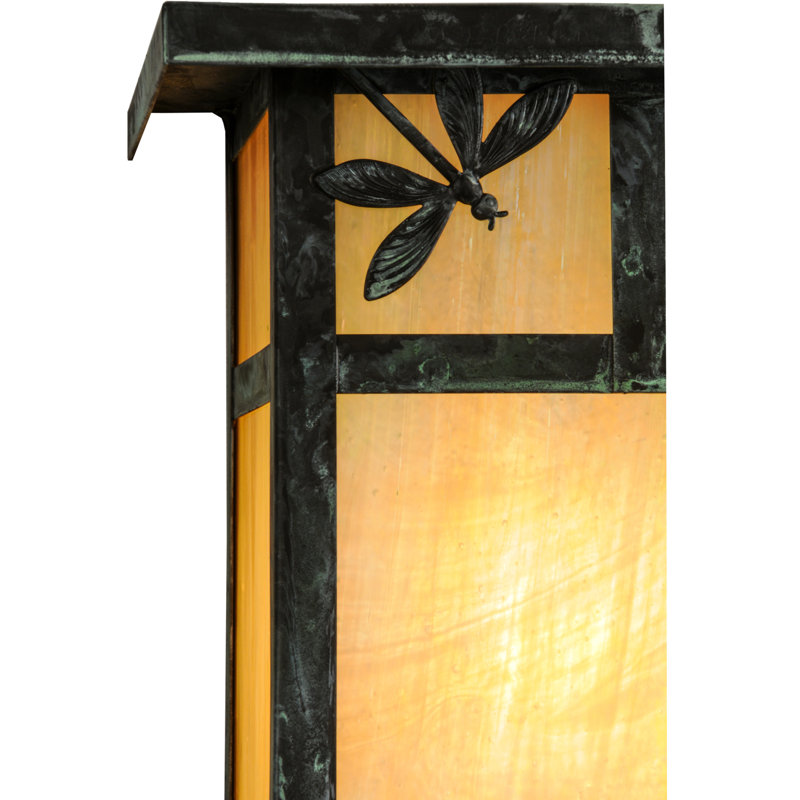 Rustic Lodge 1 - Light Outdoor Bulkhead Light, 8"H x 8" W x 5.75" D