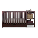 Tatum 4-in-1 Convertible Crib and Changer Combo with Storage
