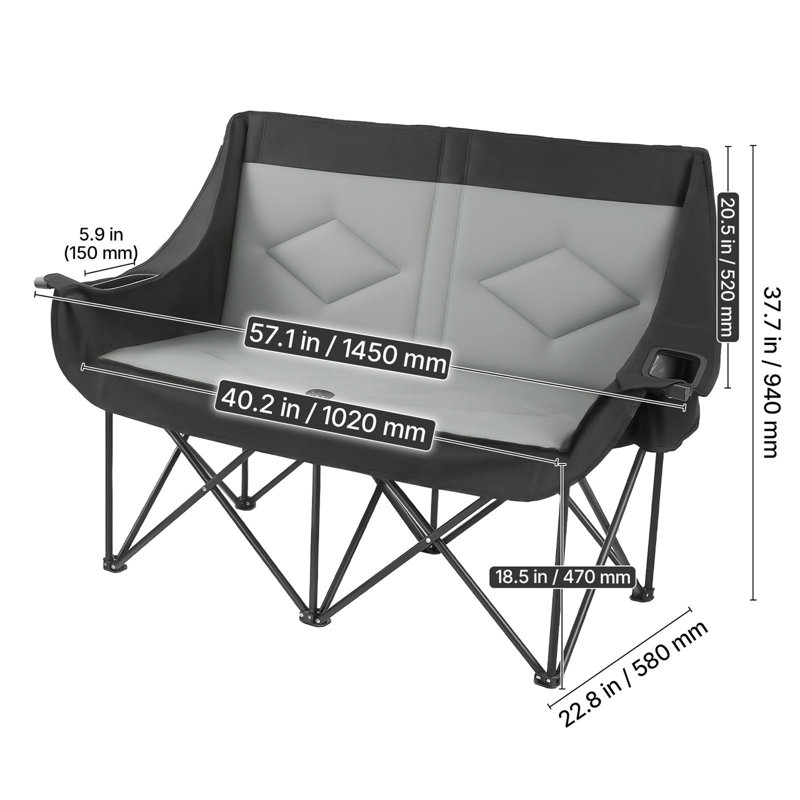 Double Camping Chair