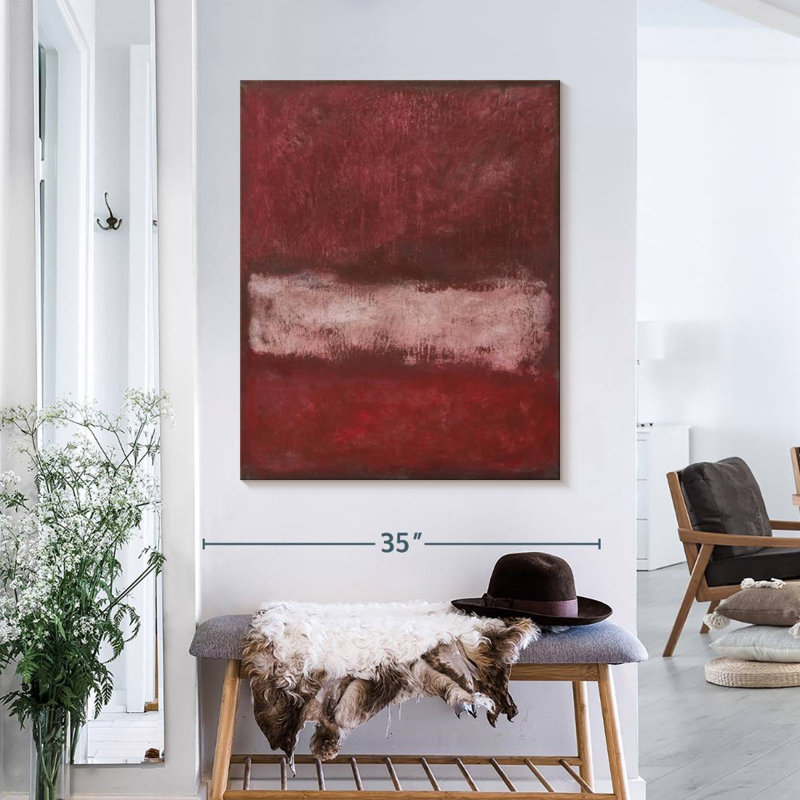 Cherry Frost, 35" H x 28" W