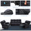 Ensemble de salon inclinable en similicuir Stewumin-273986019
