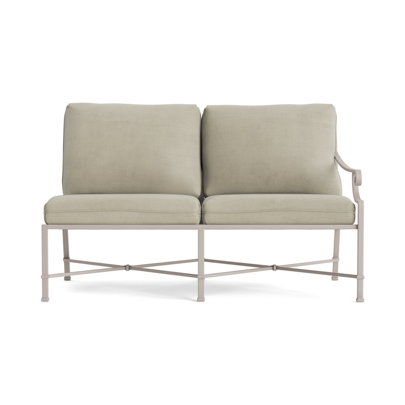 Venetian Outdoor 2 - Seat Loveseat, Fusion Dove, Dove
