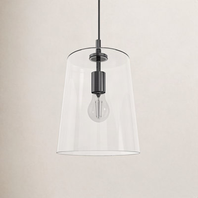 Selena Single Light Glass Dimmable Pendant