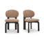 Sami Dining Chair Brown Set Of Two-133552626