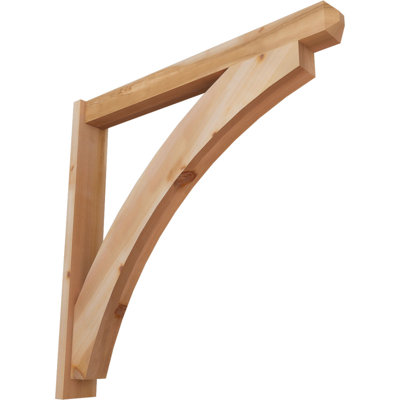 Persienne en bois rustique Thorton Craftsman