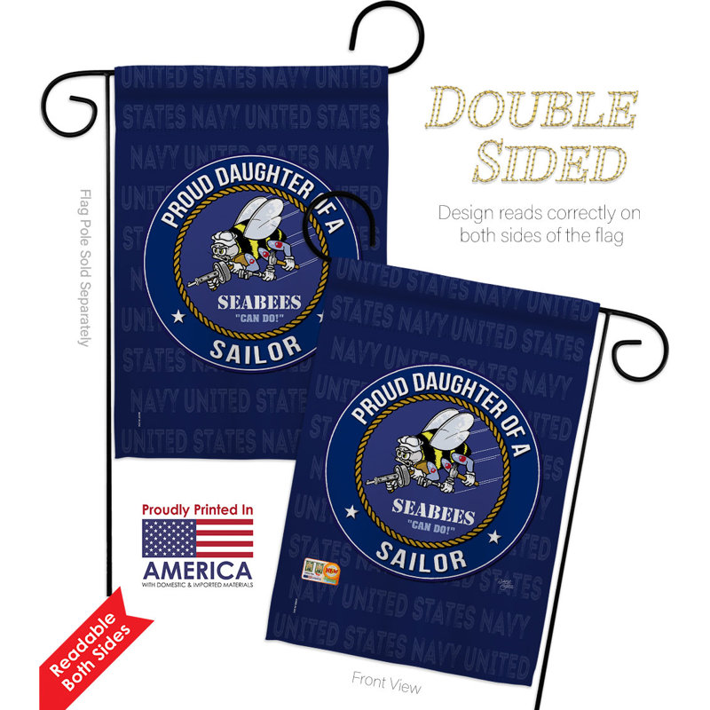 Drapeau de maison en polyester 3,3 x 2,8 pi