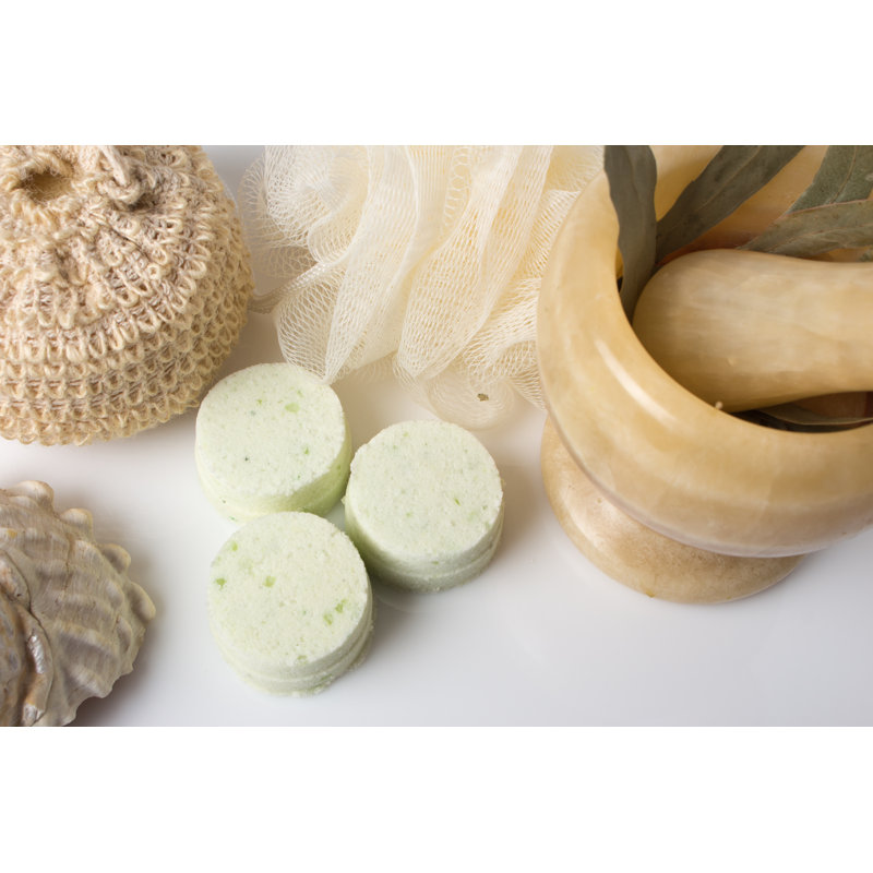 Eucalyptus Bath Bomb - Wrapped Canvas Print, 30cm H x 46cm W x 3.8cm D