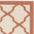 Bordeaux Geometric Beige/Orange Indoor/Outdoor Area Rug-1028835465