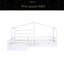 Lit plateforme simple avec trois tiroirs de rangement-792777468