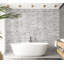 Murale pelez et collez - Mur de briques blanches peintes-523481073