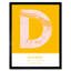 Dnipro Ukraine City - Single Picture Frame Typography