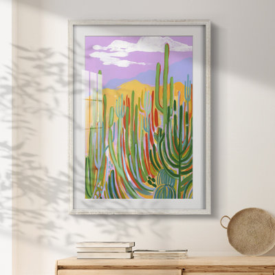 Lavender Desert II -Framed Print