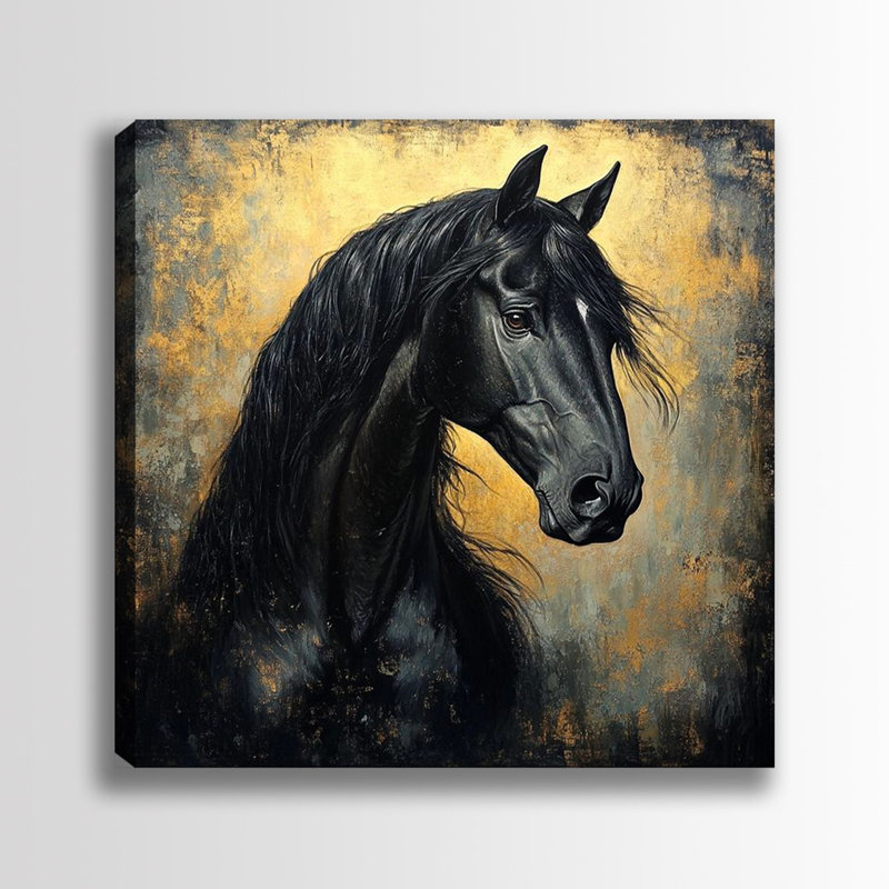 Peinture décorative sur toile, 27.6" H x 27.6" W