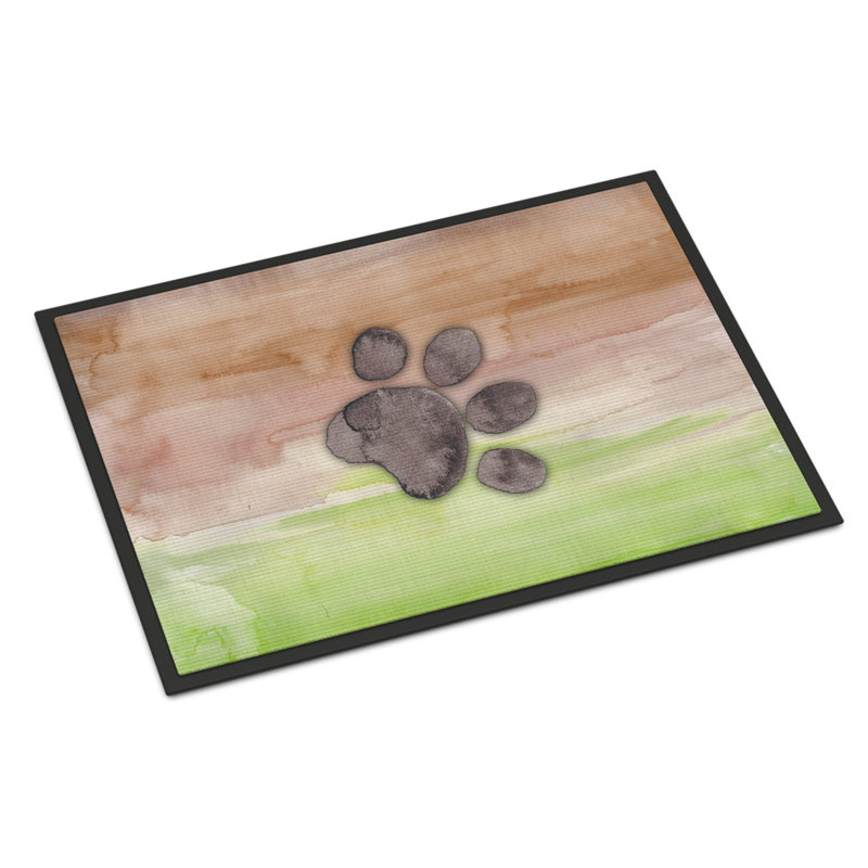 Harriett Non-Slip Indoor / Outdoor Doormat, 0.25" H x 27" W x 18" D