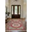 Notto Red Oriental Machine Printed Cotton Polyester Area Rug-326997111