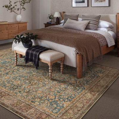 Lorena Vintage Oriental Persian Style Area Rug