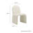 Junia Boucle Upholstered Arch Armless Dining Chair-109758086