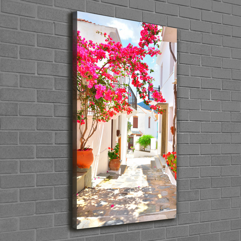Orchid And Stones - Wrapped Canvas Print