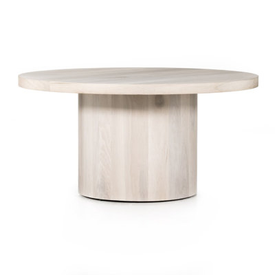 Bellefonte 60" Solid Wood Pedestal Dining Table