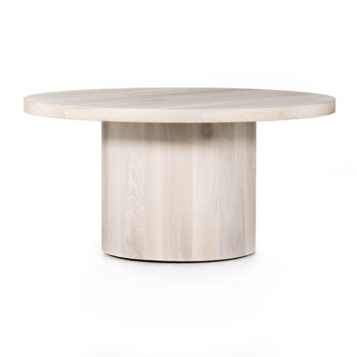 Hudson Round Solid Wood Dining Table