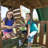 Elkhorn Wooden Play Swing Set