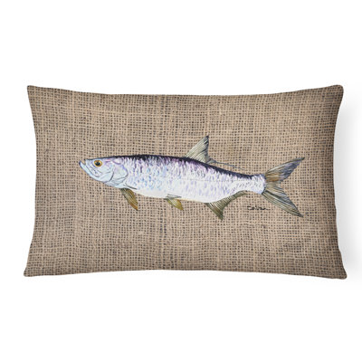 Coussin décoratif intérieur/extérieur tarpon
