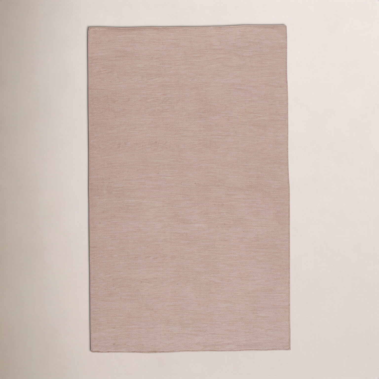 Burkett Tan Hand-Woven Outdoor Rug, Rectangle 5' x 8'