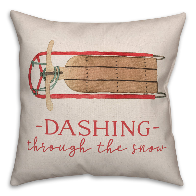Throw Pillow, 16" H x 16" W x 1.5" D