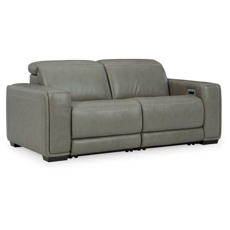 Adaam 76'' Upholstered Power Reclining Loveseat