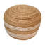 Pouf en jute de coton