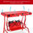 2 - Person Metal Hanging Porch Swing