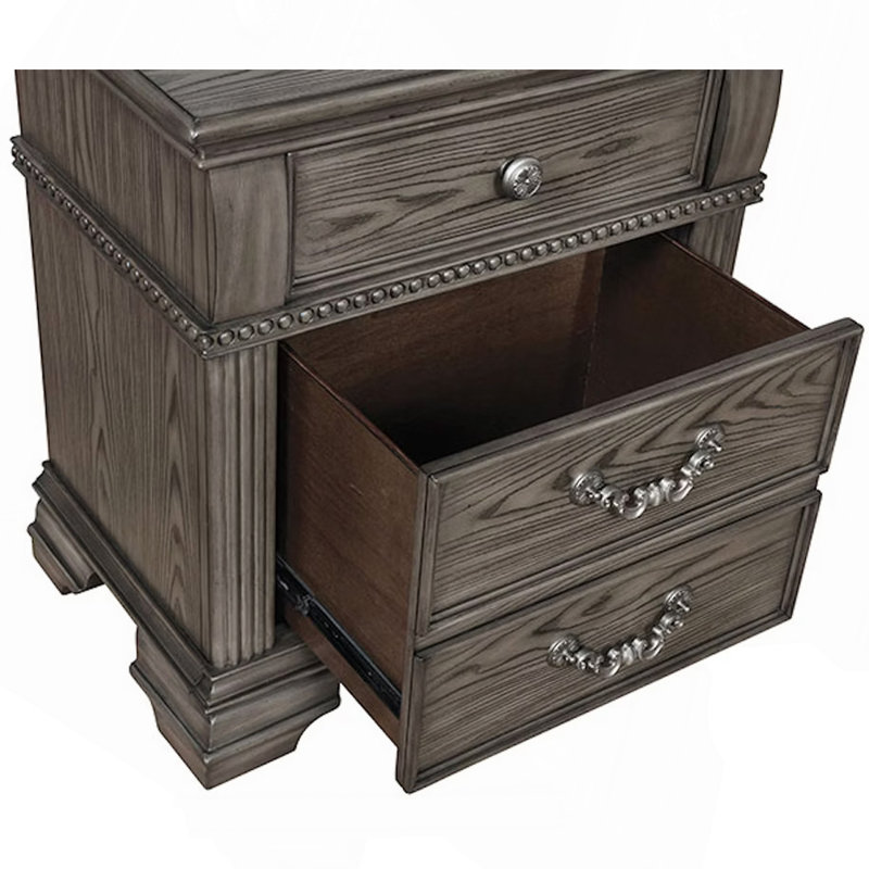 Salana 28'' W Solid Wood Nightstand