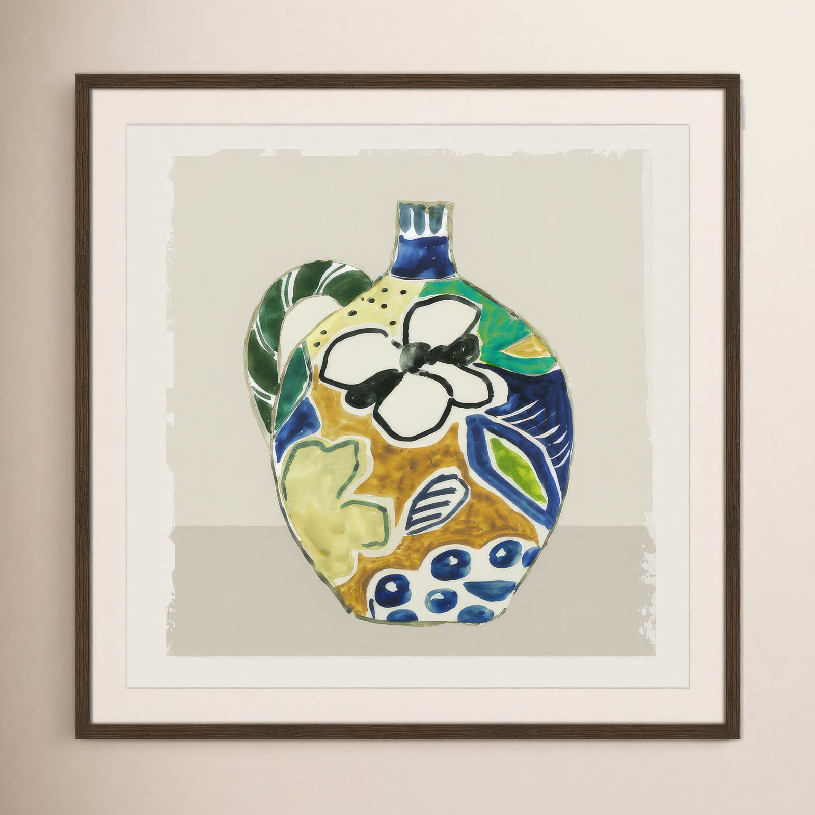 Picasso Vase by Aimee Wilson, Walnut, 32" H x 32" W x 0.75" D